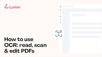 How to use OCR: read, scan and edit PDFs