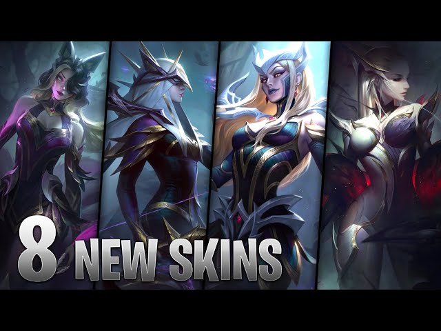 League of Legends apresenta 8 novas skins