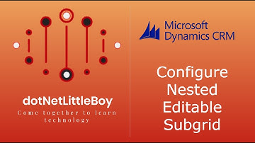 Configure Nested Editable Sub-grid | Dynamics CRM 365 (CE)