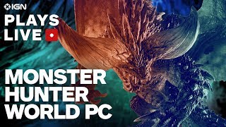 Monster Hunter World on PC Pre-Release Stream - IGN Plays Live screenshot 5