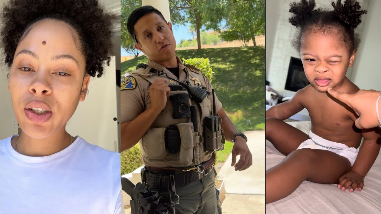 The Police came to do a welfare check on my baby 😡 - YouTube