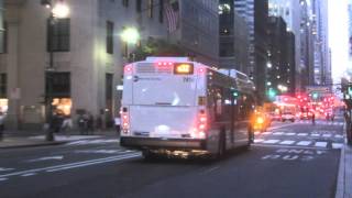 2015 New Flyer #7418 on the Q32 at Madison Avenue and 42nd Street
