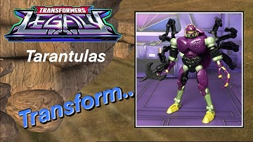 Transform!!! Transformers Legacy Tarantulas