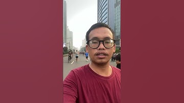 JOGGING DI CFD SUDIRMAN JAKARTA || KARYAWAN TAMBANG