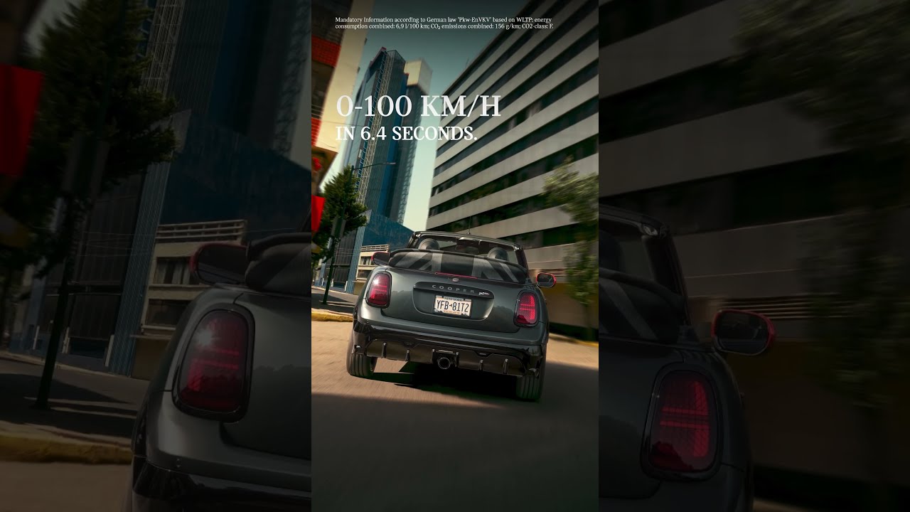 The New MINIJCW Convertible 