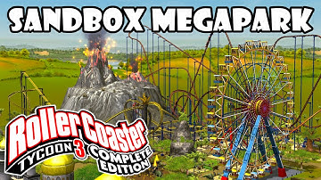 Sandbox MEGAPARK - Rollercoaster Tycoon 3