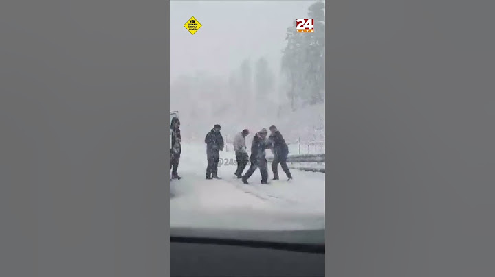 Zabavan prizor na A6: 'Strani radnici čekali u koloni pa izašli na snijeg i grudali se' #shorts