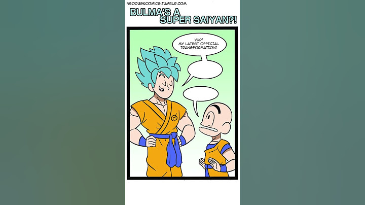 Bulma's a SUPER SAIYAN?! #shorts #dbz