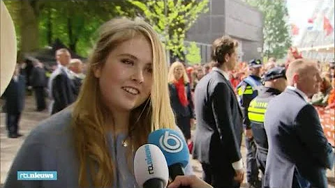 Prinses Amalia: 'Ik wil geen showversie van mezelf...
