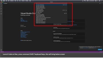 How to install and run VS code from mac command line using code DOT (code .) shell command