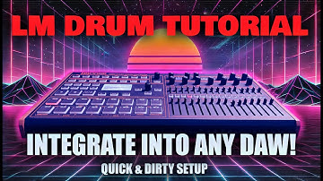 Connect and Sync the Behringer LM Drum with Any DAW | Audio + MIDI Guide