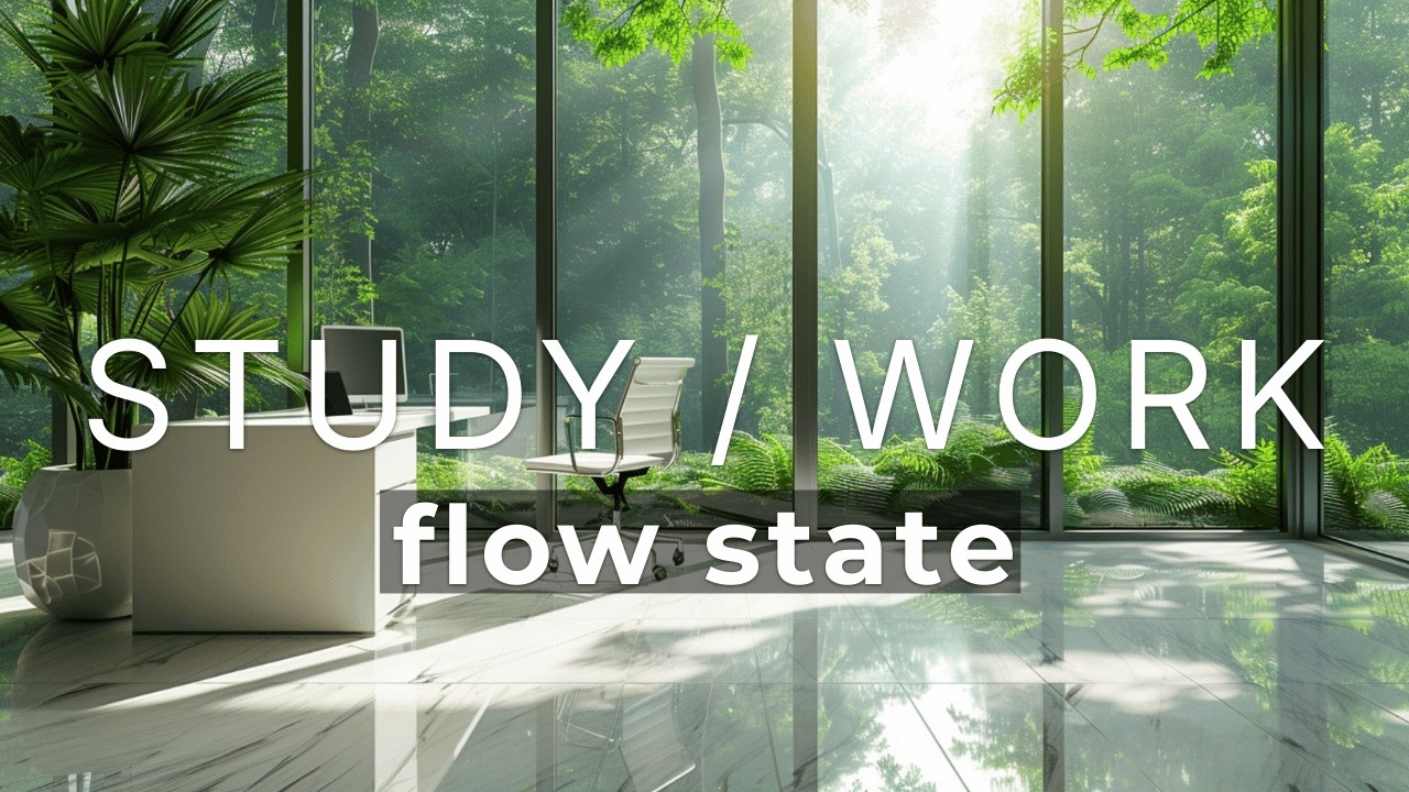 Flow State Focus Music — Calm Background for Work & Study | Deep Focus, Productivity, Minimal Sounds