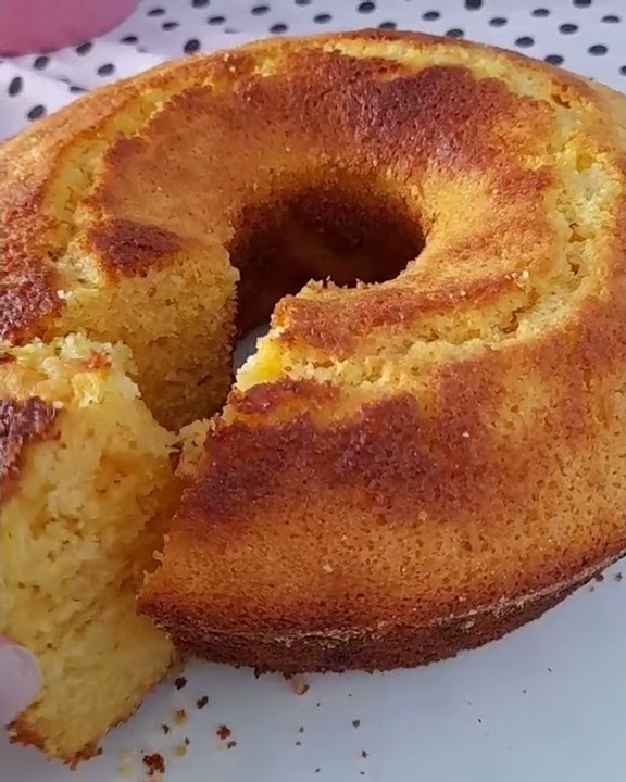 Bolo de fubá delicioso e fácil de fazer - CenárioMT