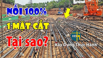 #115 Thép cọc khoan nhồi tại sao nối 100% trên 1 mặt cắt | Shop drawing | XDTH