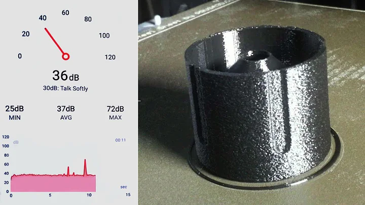 Suppressor 3D Printing Timelapse + Testing on a Reximex PCP pistol.