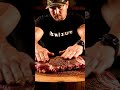 Sizzling Juicy Long Steaks on an Outdoor Grill! 🥩🔥 #food #cooking