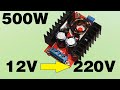 Make 12V to 220V inverter from boost module