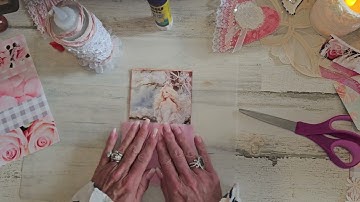 #roxysweeklychallenge week 28 Tag with fabric pocket