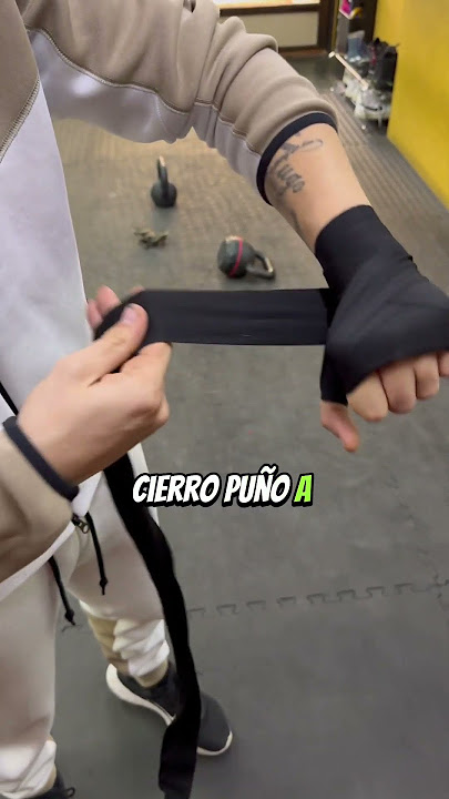 VENDAJE FÁCIL BOXEO🥊🔝#boxeo #venda #muaythai #mma #principiante #tutorial #facil #viral