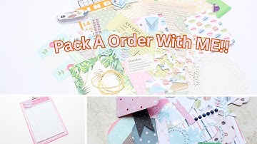 Pack A Junk Journal With Me ~ Happy Mail Kit ~ Ephemera