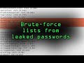 Create Brute-Force Wordlists From Leaked Password Databases [Tutorial]