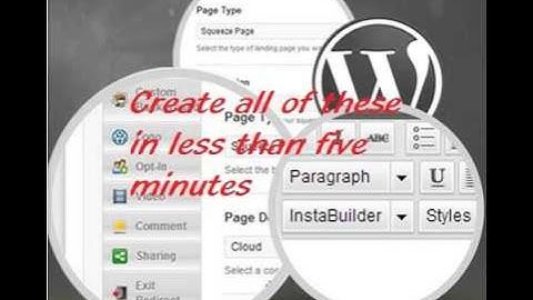 Insta builder plugin creates sales pages quickly