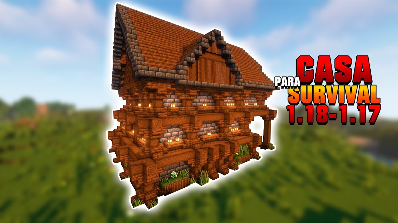 Minecraft: una CASA MODERNA perfecta 1.19 facil #11✓