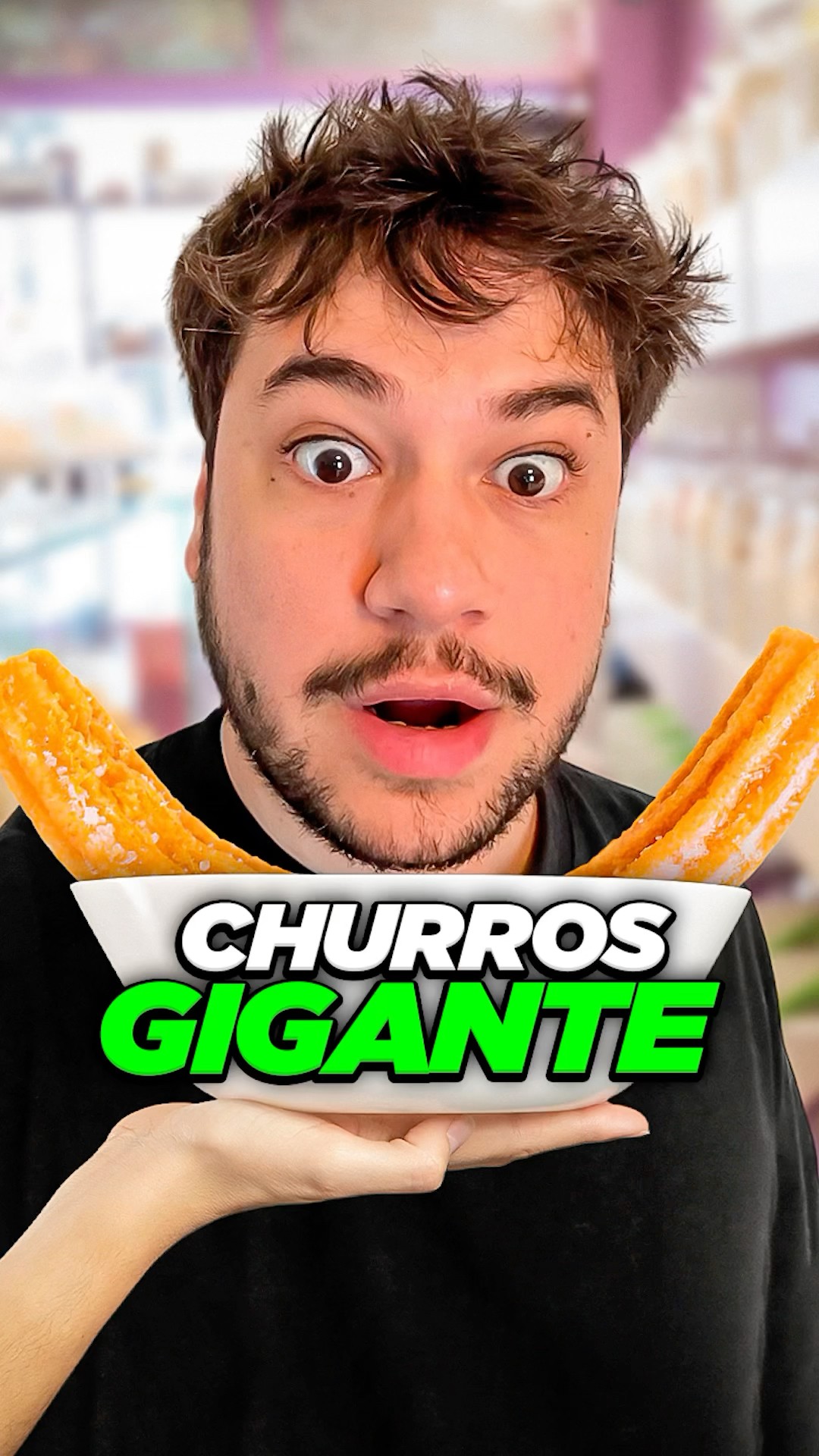 churros gigante! #livedobrino #humor #MundinhoBrino