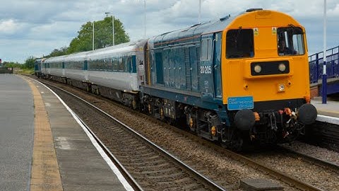 ROG Move Prototype HST - 20205, 41001 & 20189 5M20 at Church Fenton 26/07/2016