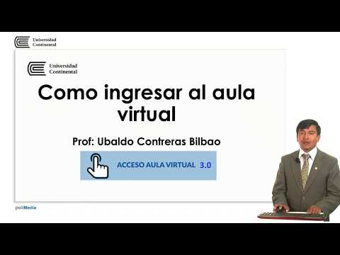 Como ingresar al aula virtual