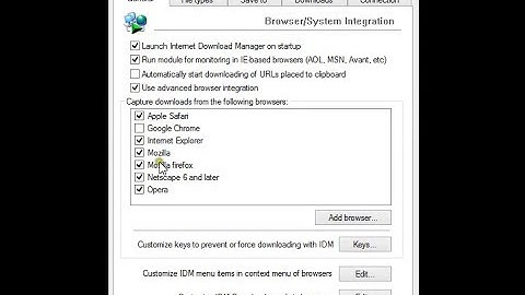 How to Disable Internet Download Manager (IDM) for Specific Internet Browsers like Chrome | WAQ