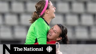 Christine Sinclair, Stephanie Labbé on winning Olympic gold