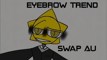 Eyebrows trend (sun and moon show) swap AU [lazy ⚠️] yako zizi