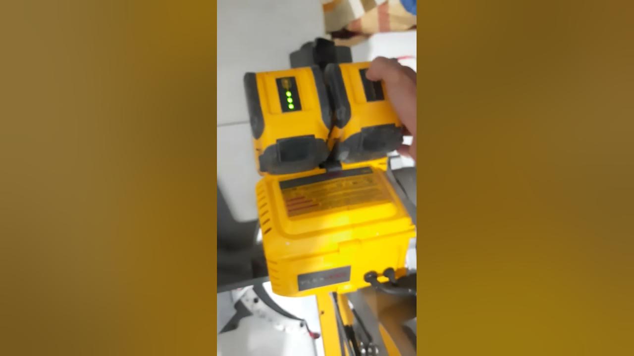 Dewalt DCS781 Double Bevel Sliding Miter Saw YouTube