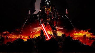 Doom Music fits Perfectly with the Darth Vader Hallway Scene