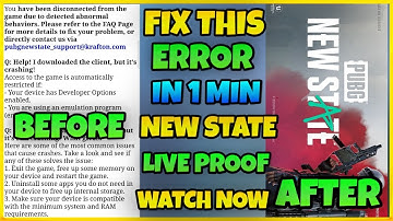 HOW TO FIX ABNORMAL ACTIVITY PROBLEM IN PUBG NEW STATE |FIX DEVELOPER OPTION ERROR IN PUBG NEW STATE