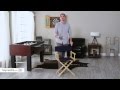 Telescope™ Canvas Director Chair Cover - Product Review Video Telescope™ Canvas Director Chair Cover - Product Review Video