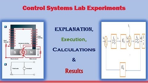 Transfer function of DC Generator l Exp. No.4 l Control Systems Lab l Part 1