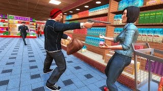 Supermarket Robbery Crime 3D Android Gameplay screenshot 2