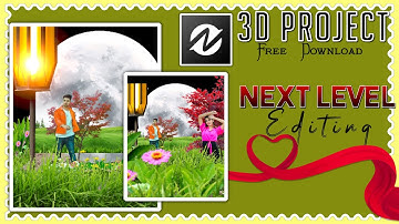 Trending 3D Node Video Project video like Ae | Node video Tutorial in Hindi | Next Level 3D Editing