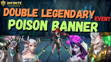 Infinite Magicraid (IMR): Double Legendary Event + Poison Banner on Friday