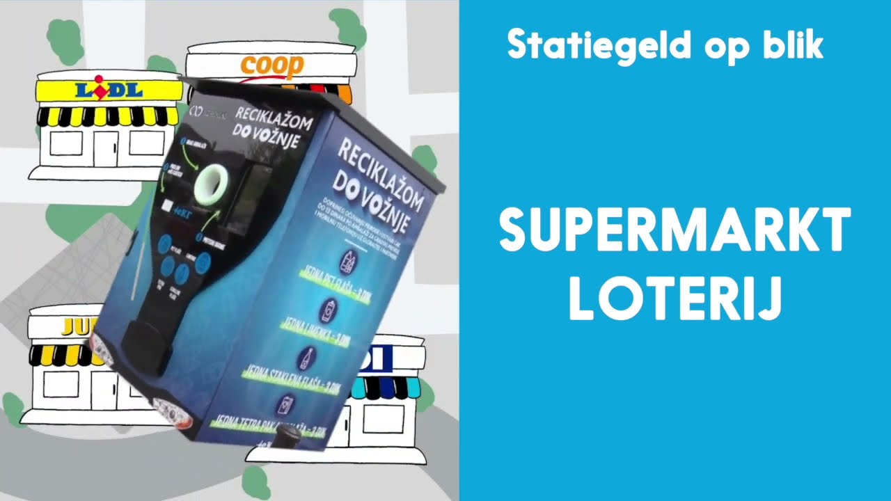 SUPERMARKT LOTERIJ MET STATIEGELD-DIXIs. 3000 hubs voor 5000 supers. Uitslag december 2022