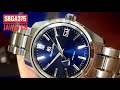 [Tuyệt đẹp/Hợp lý] Grand Seiko Spring Drive SBGA375 Midnight Blue dial #Jawatch