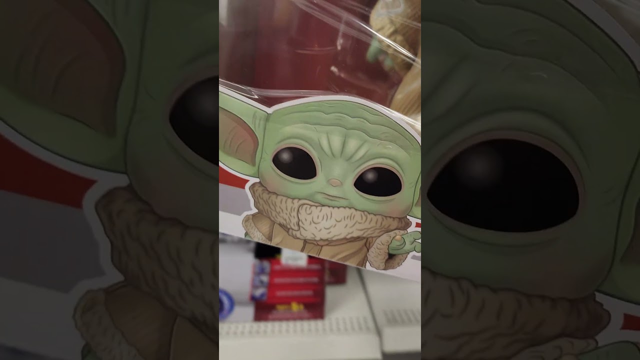 Funko Pop Star Wars The Mandalorian The Child Grogu 10" Super Sized Pop!