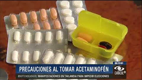 ¿Cómo afecta el acetaminofen al hígado?