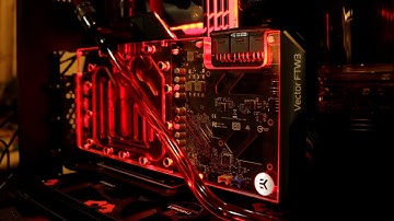Assembling EK-Quantum Vector FTW3 RTX 3080/3090 Water Block with Backplate - Timelapse