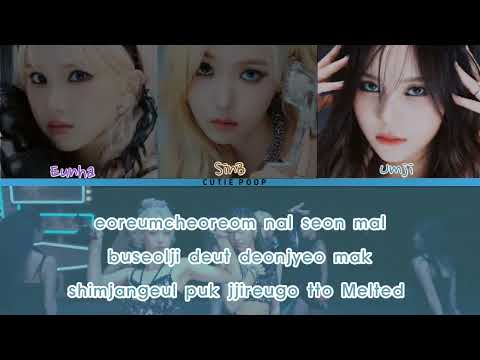 Viviz Maniac color coded lyrics (feat.MV)