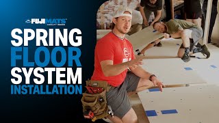 Spring Floor System Installation