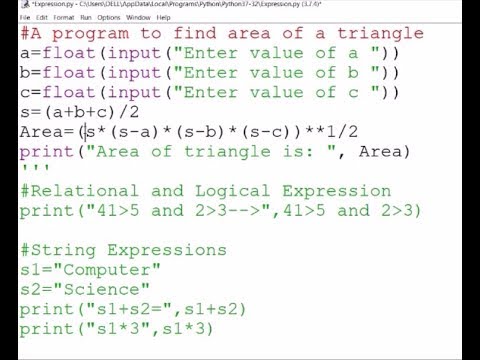 Data Handling Part 6 | Computer Science Class XI (CBSE) - YouTube