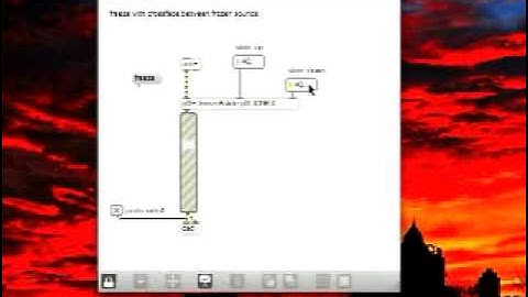 Audio Freeze - Max/MSP/Jitter Spectral Sound Processing 2